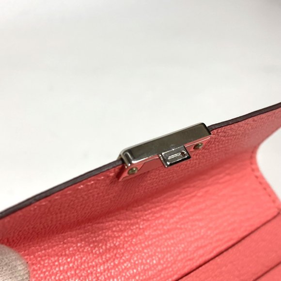 HERMES Click Mini H Logo Business Card Holder Chevre Pink - Picture 12 of 16